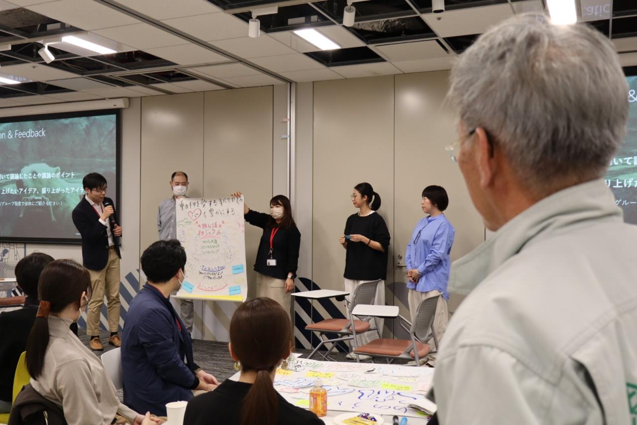 デザイナーならでは！？多様なアイデアが次々と発表されました