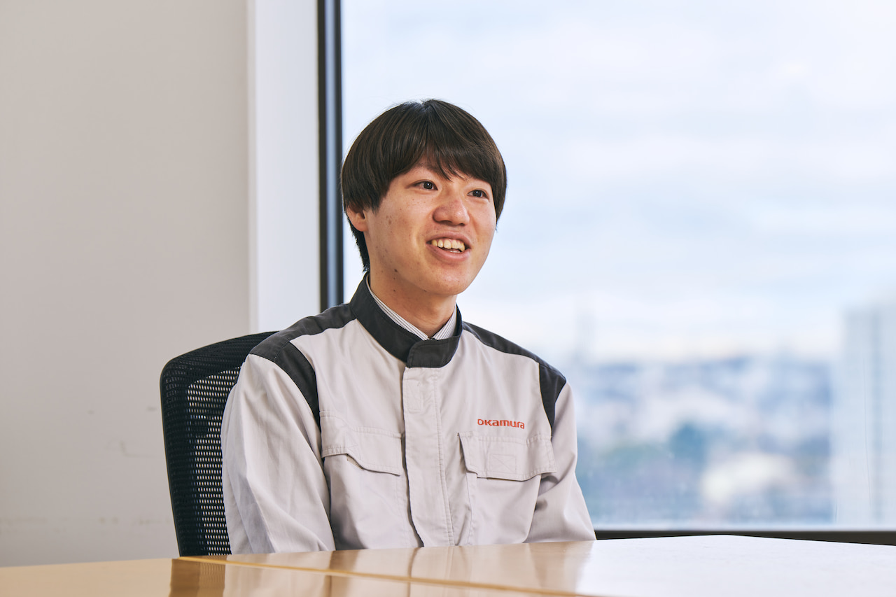 「パワートレーン事業部ではおもにフォークリフトのトランスミッション製造を担当」（杉本）