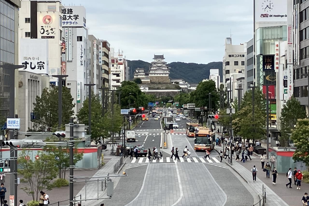 仕事で訪れた姫路にて