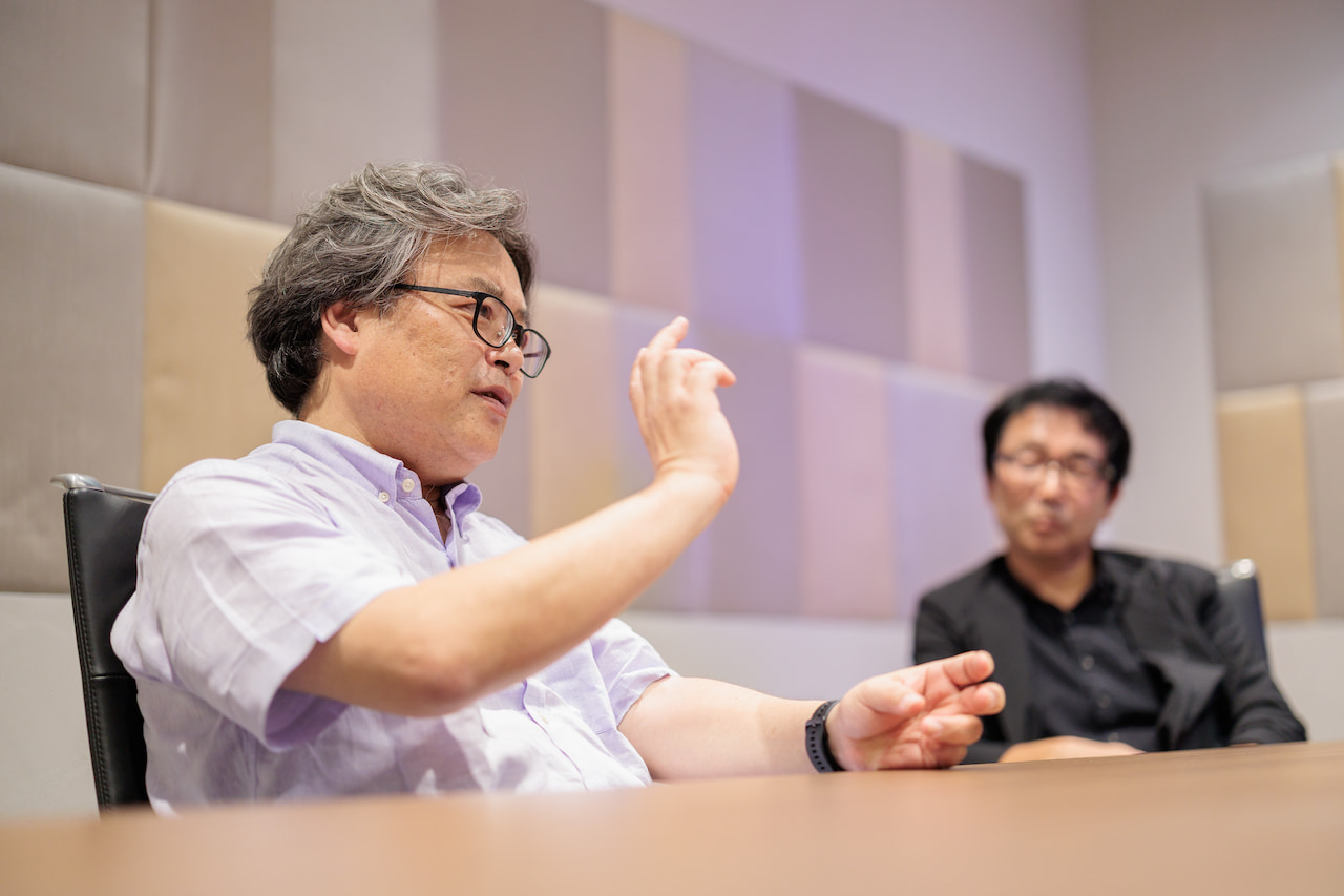 「力学と詩性のあいだにある構造を見せたい」（五十嵐さん）