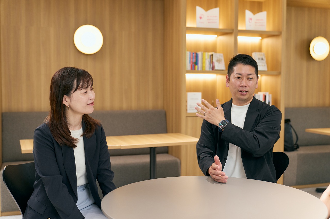 「対面の価値やここにくる意味もきちんと伝えていきたい」（岸部）