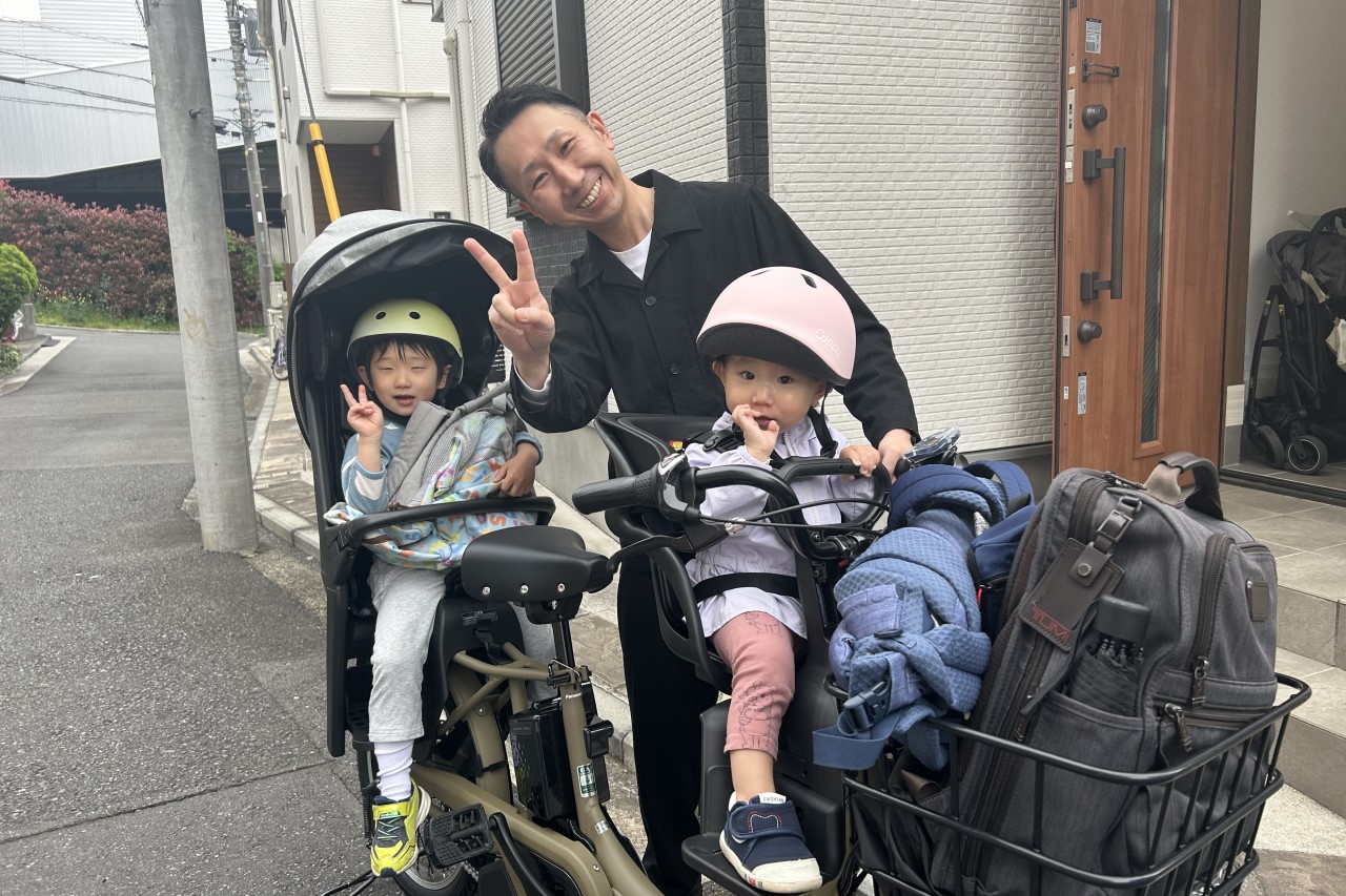 保育園送り出し