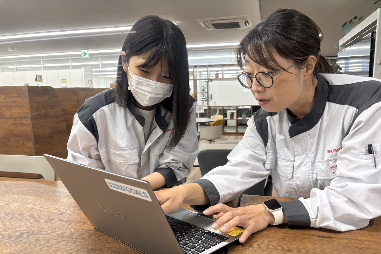 後輩からも頼られる存在。周囲を明るくする笑顔が魅力の松本 