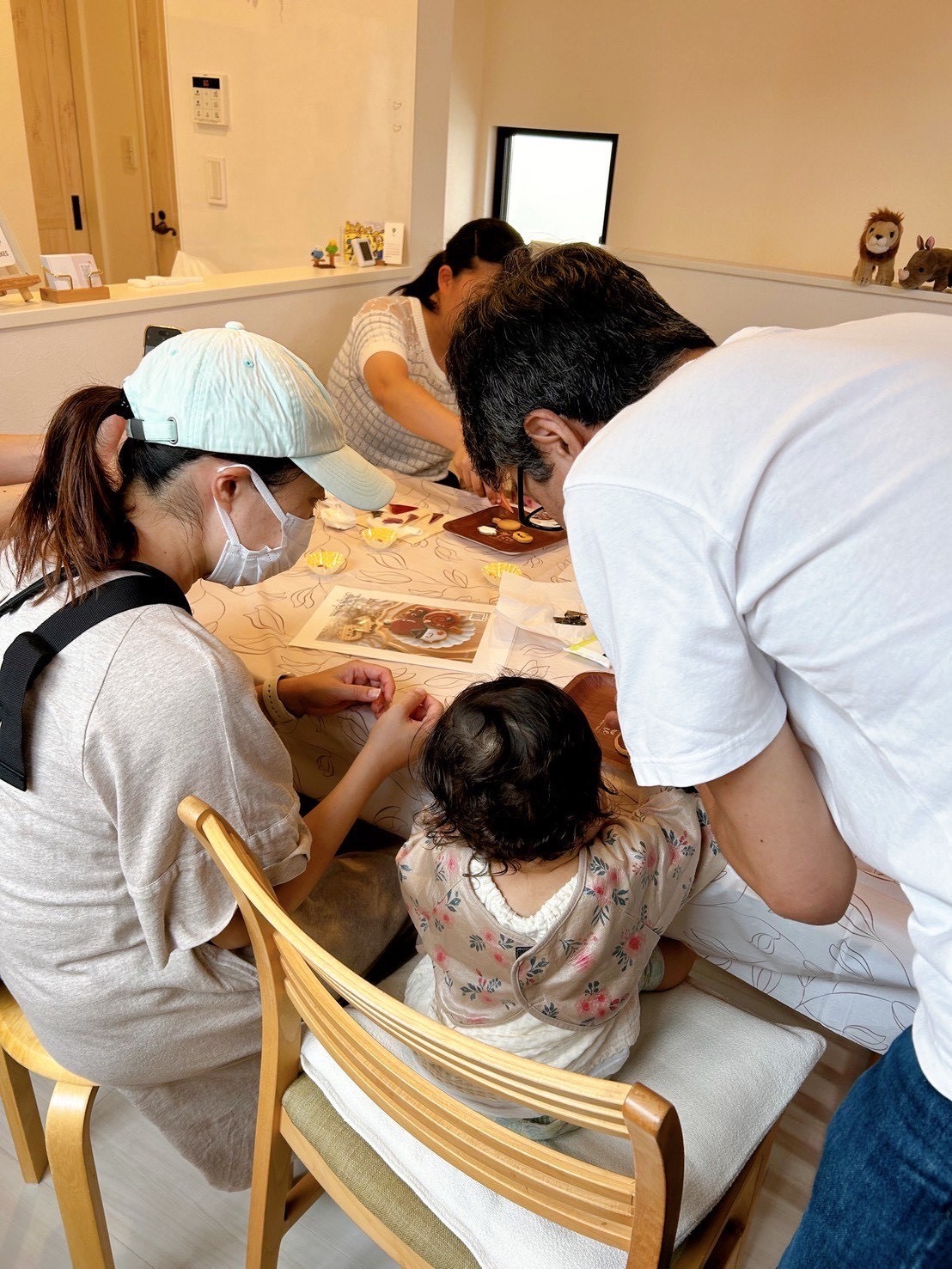 家族でイベントに参加