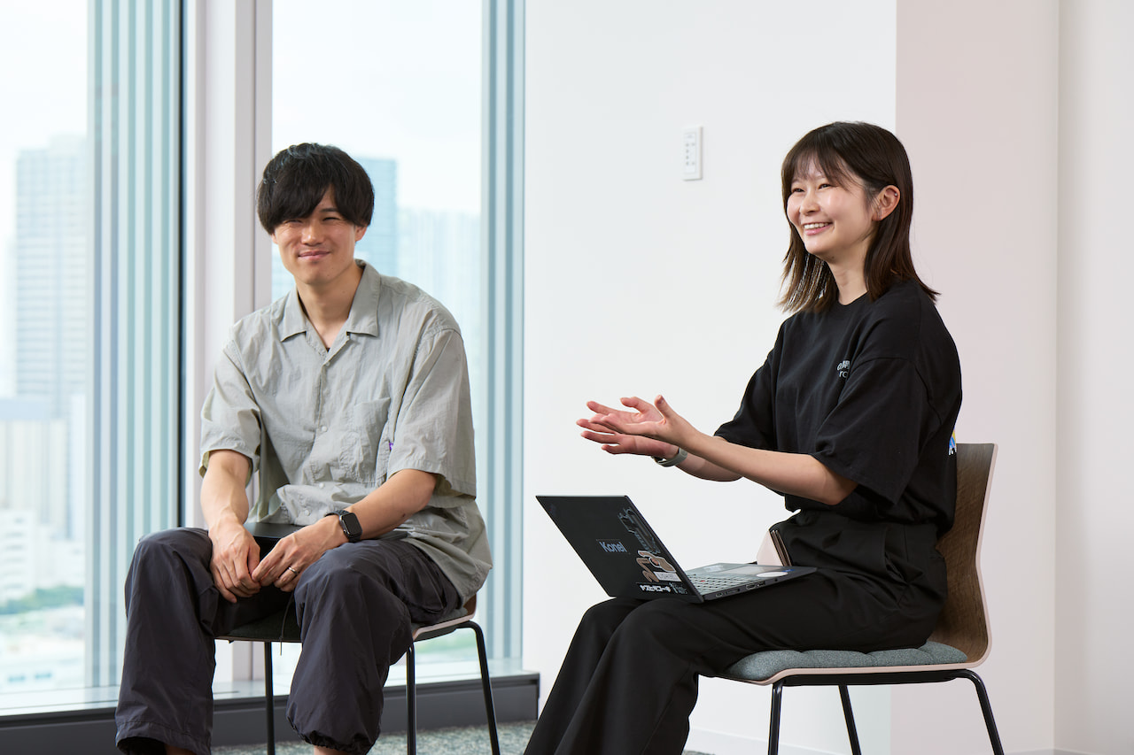 「Konelの人たちが見るオカムラの未来を見たい、一緒に考えたい、と思った」（小貫）