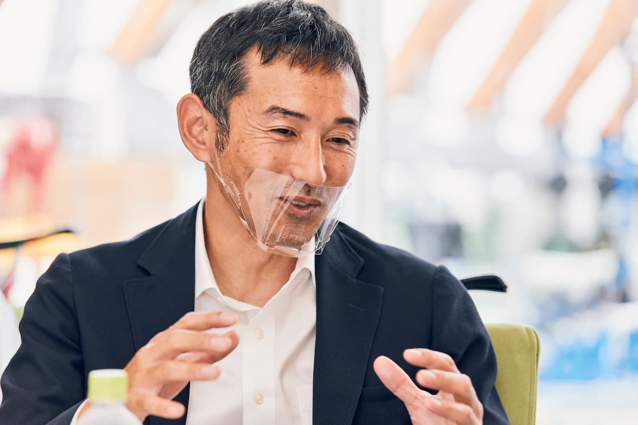 「書籍では『やめる』を『選ぶ』と再定義した。それは努力した先、自分の価値観で選ぶという意味」（為末氏）